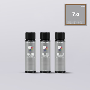 7.0 3D-EMI-Natural Medium Blonde Kit Box 3x60ml