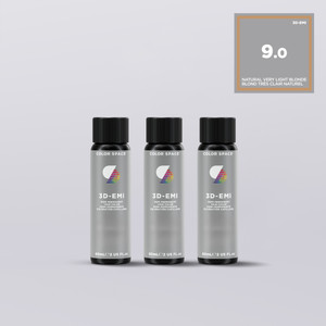 9.0 3D-EMI Natural Very Light Blonde Kit Box 3x60ml