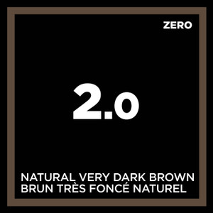 2.0 Zero - Natural Very Dark Brown